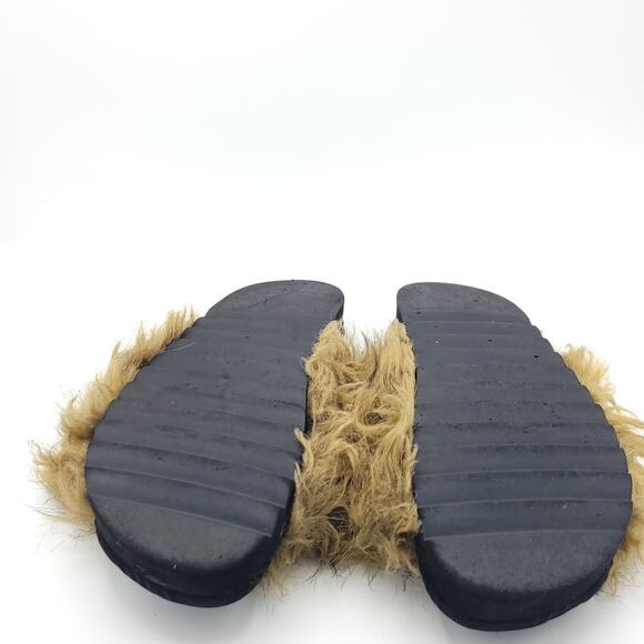 Madden Women's Amari Faux Fur Slippers size 7 - Picture 5 of 9